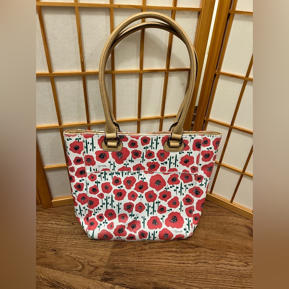 Tignanello Strawberry Poppy
Medium Handbag Tote Bag Purse - Picture 2 of 15